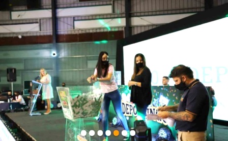 Con la participación de mas de 200 Clubes, se realizó el Sorteo del DeporBingo