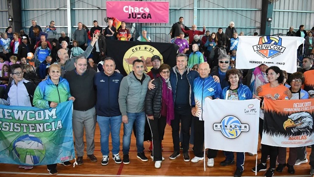 Chaco juega en adultos mayores viaja a Salta