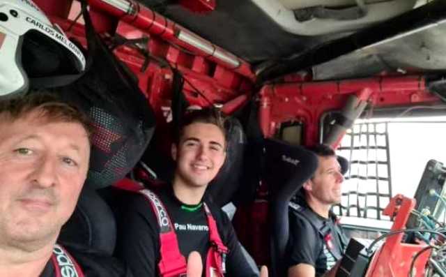 Arrancó el Dakar y debutó el Pato Silva en la categoría camiones