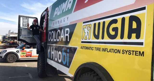 El "Pato" Silva llegó 26º en la división de camiones del Rally Dakar