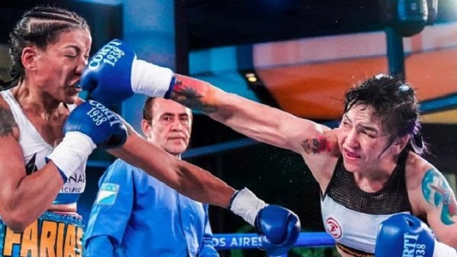 Moneo venció a Farías en las tarjetas y será retadora de Taylor