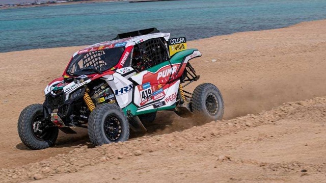 Los chaqueños Silva y Verza completaron la segunda etapa del Dakar