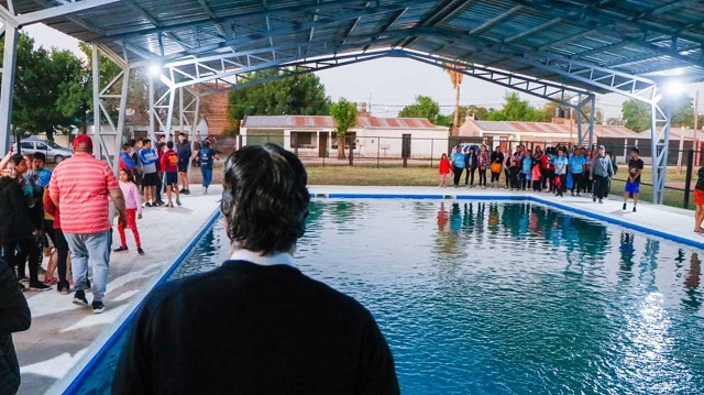 El gobierno habilitó nuevas obras de infraestructura deportiva en Machagai