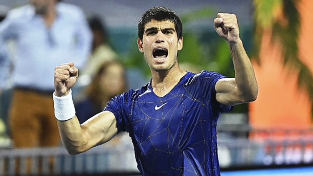 Tenis: Con solo 18 años, el español Carlos Alcaraz ganó el Masters 1000 de Miami