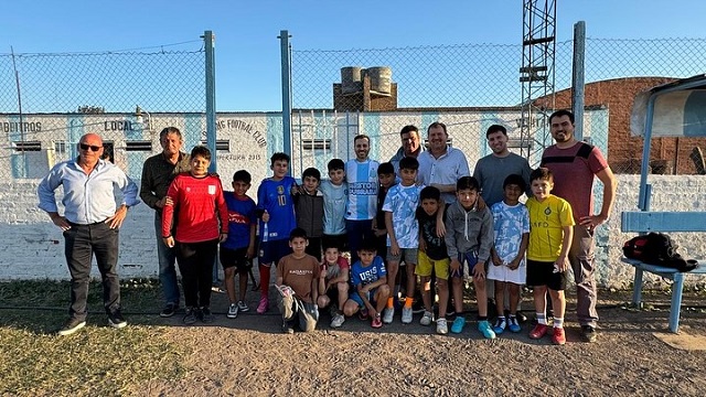 Importantes refacciones para Racing FC de Villa Berthet 