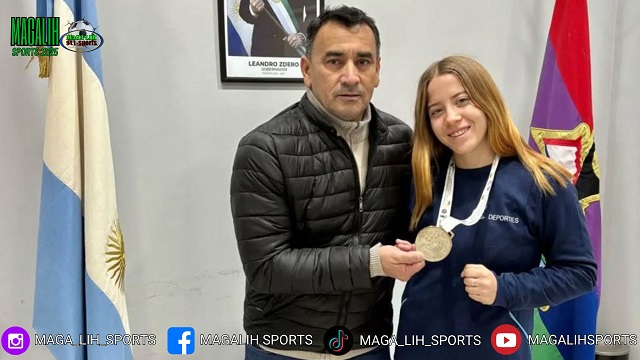 La Campeona Sudamericana de Wushu Kung Fu Lourdes Sotelo visitó el Jaime Zapata