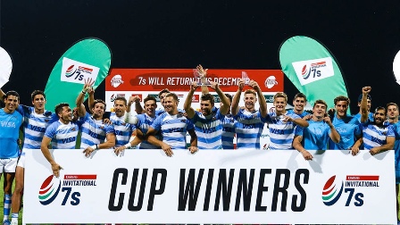 Los Pumas 7S ganaron el Seven de Dubai al superar en la final a Francia