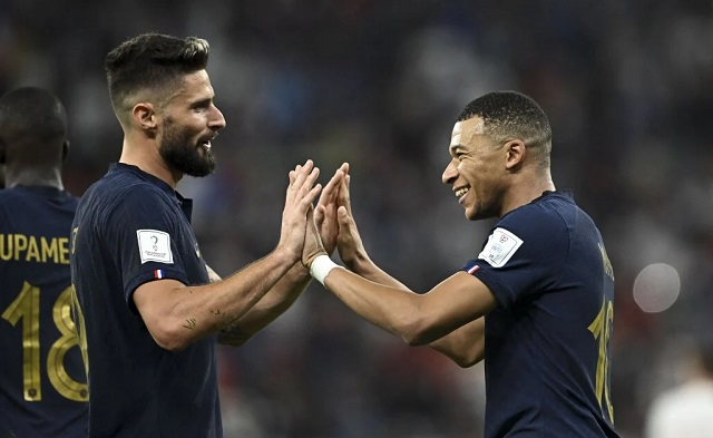 Qatar 2022: Francia, venció a Polonia y se clasificó a los cuartos de final