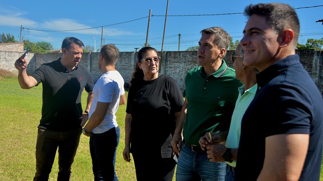 General San Mart&iacute;n: Zdero anunci&oacute; la construcci&oacute;n de un microestadio para Zapallar y obras en Independiente 