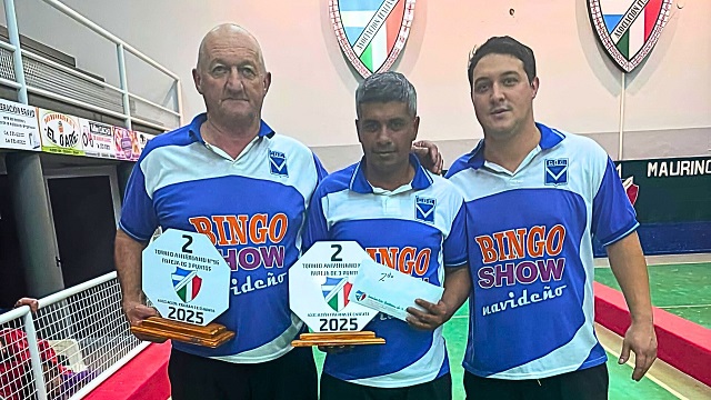 Bochas: Comercio subcampeón en el torneo 96⁰ Aniversario del Club Italiana de Charata