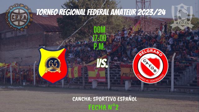 Regional Amateur 2023/24: Hoy se presenta Sportivo de local buscando la consolidación en la cima de la "Zona 14"