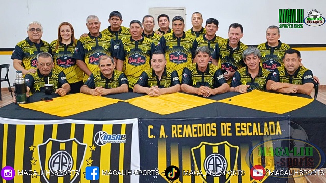 Copa Senior +50: Escalada present&oacute; indumentaria previo a su viaje a Salta