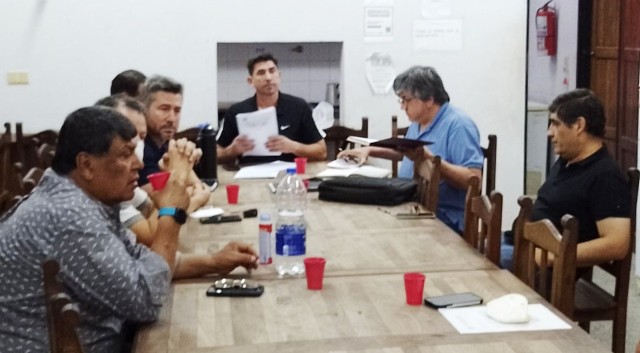 Rath y  “Patonga” Milovich, en la conducción de Federación  