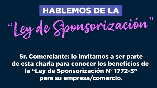 Charla sobre sponsorización en Pampa del Infierno 
