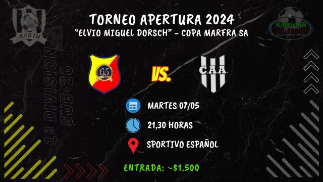 Apertura 2024: Sportivo Español recibe a Atlético Alvear por la 2° fecha del apertura