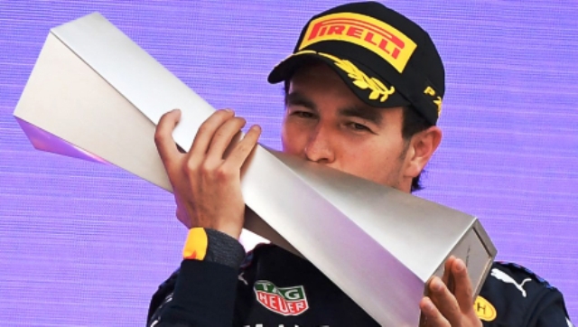 Fórmula 1: Checo Pérez ganó el caótico GP de Azerbaiyán 