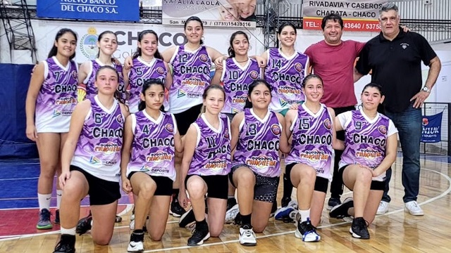Llegó el turno del U15 Femenino de Chaco 