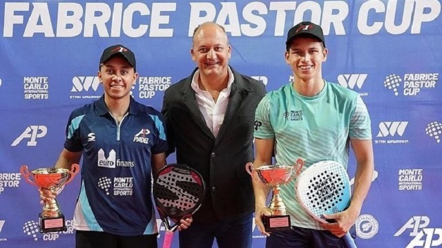 Pádel: Relis Ferreyra Campeón de la Fabrice Pastor Cup 1000 en Mónaco