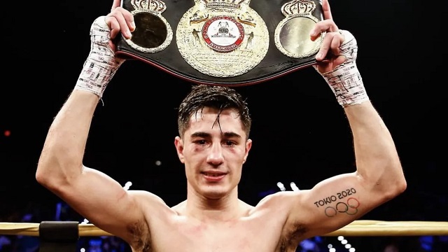 El Santafecino Mirco Cuello se convirtió en campeón mundial interino de peso pluma de la AMB