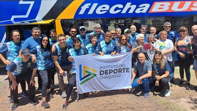 Delegación chaqueña de personas mayores participa de los “Juegos Nacionales Evita” en San Luis