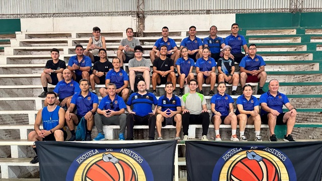 Villa Angela: En el Club Juva se realizó una Clínica para árbitros de Básquet