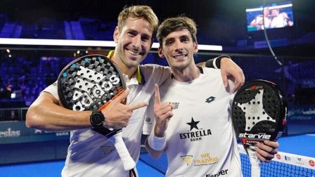 Stupaczuk en las Semis del World Padel Tour de Madrid  