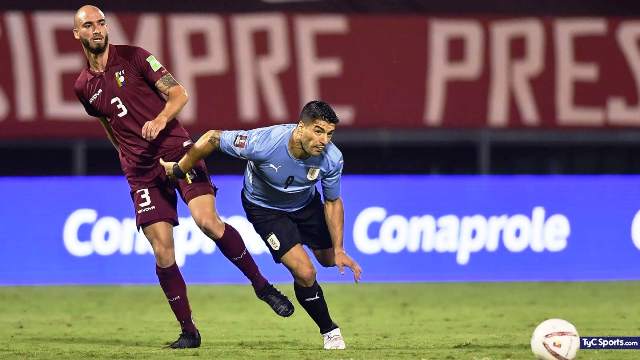 Eliminatorias 2022: Venezuela y Uruguay igualaron sin goles en Caracas