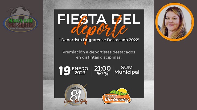 Se acerca la 4° Fiesta del Deporte de Coronel Du Graty