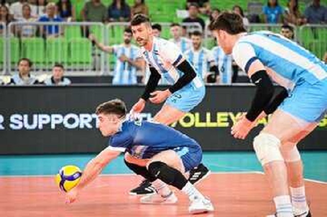 Argentina suma otro triunfo en la Liga de las Naciones de vóleibol