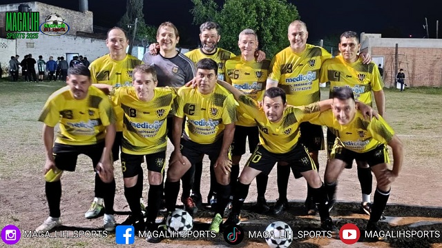 Veteranos +40: Escalada le ganó a Avenida en el reprogramado de la segunda fecha