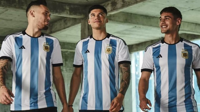 Así es la nueva camiseta con la que Argentina buscará el título en Qatar 2022