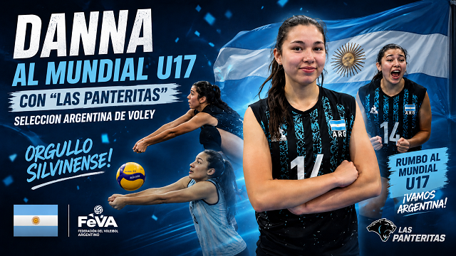 V&oacute;ley: Danna Peralta Calder&oacute;n har&aacute; historia para Santa Sylvina