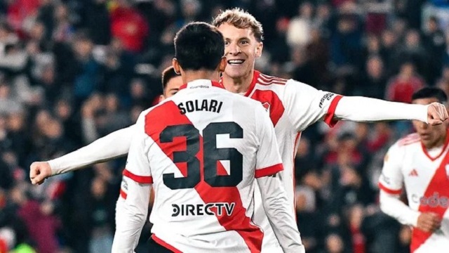 River goleó a Central Córdoba en el Monumental