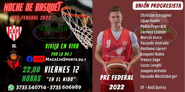 Pre-Federal: Progre recibe a Cultural y lo vas a vivir "En Vivo" por la 94.1