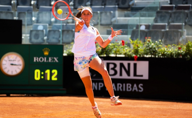 Master 1.000 Roma: Tras la jornada de resonante victoria, Podoroska quedó eliminada 