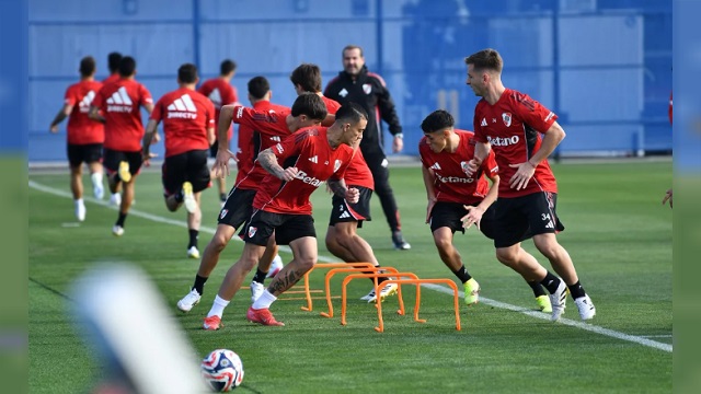 River tuvo su primera práctica en Estados Unidos y un titular sería suplente en este Mundial de Clubes