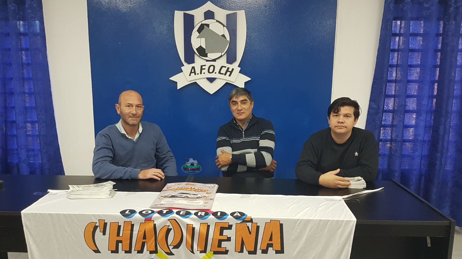 Lotería Chaqueña entrego el "Bono Solidario Por La Vida" a Afoch  para su distribución