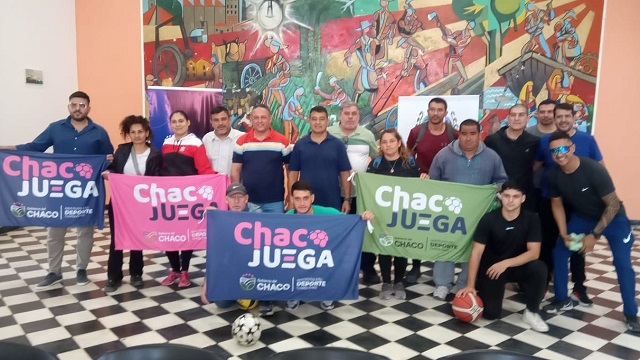 Las Palmas: El Instituto del Deporte Chaqueño presento "Chaco Juega"