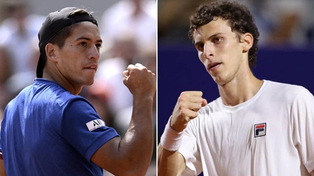 Los argentinos Cerúndolo y Báez debutaron con triunfos en el Abierto de Australia