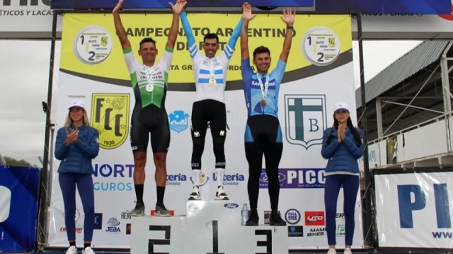 Un chaqueño en la Élite del ciclismo argentino