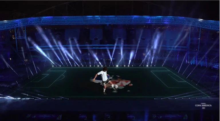 El impresionante homenaje de la Conmebol para Diego Maradona (Video)