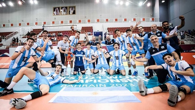Vóley: Argentina le ganó a Brasil y es semifinalista del Mundial Sub21