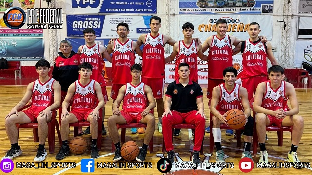 Cultural de Santa Sylvina presentó su equipo y nueva indumentaria 