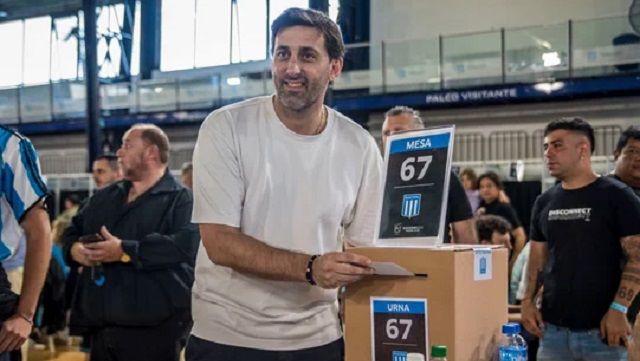 Diego Milito es el nuevo presidente de Racing