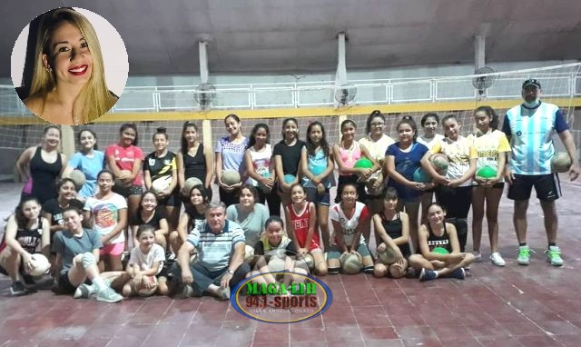 Jimena Mourglia a cargo de las categorías infantiles de Samberos