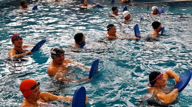 Institucional: Dieron comienzo las actividades acuáticas en el Jaime Zapata