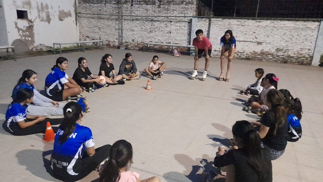 El Patí Artístico del Deportivo Comercio se puso en marcha