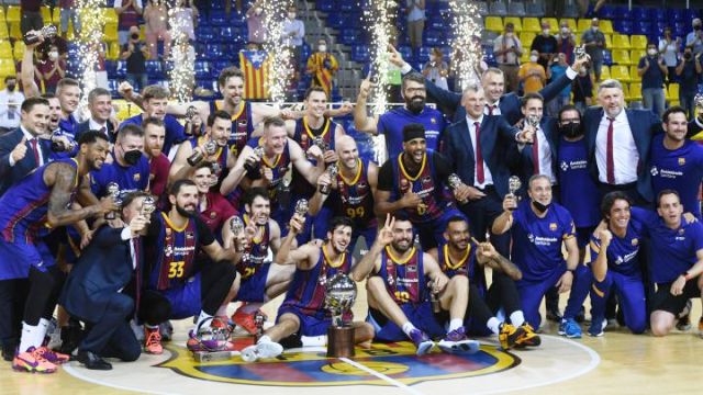 Con Leandro Bolmaro, Barcelona se consagró campeón de la Liga ACB