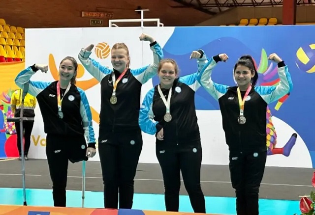 Juegos Parapanamericanos Juveniles 2023: Medalla de plata para Argentina en vóley sentado y fútbol para ciegos