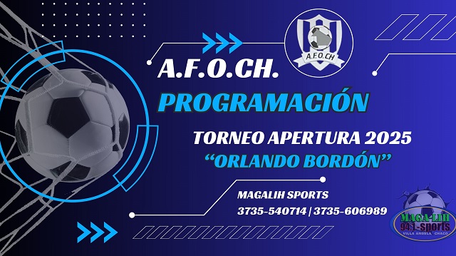 Apertura 2025: Afoch programó los cruces de la Copa de Plata de 1° división